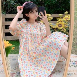 ワンピース コスプレfree size ロリータ 可愛い 花柄 02