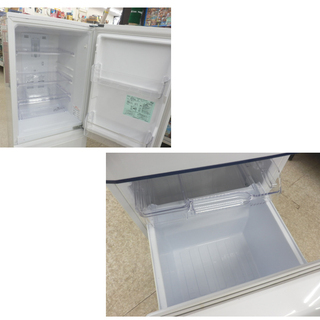 冷蔵庫 146L 2014年製 三菱 MR-P15EX-KB 2ドア ホワイト 100Lクラス