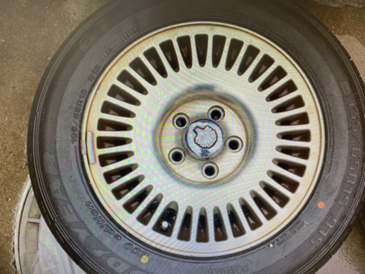 ☆値下げ☆Y32シーマ純正ホイール☆6.5J+40☆新品タイヤ☆195/65R15☆19年33週☆