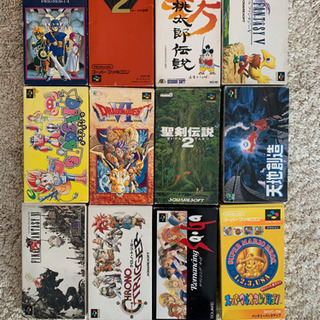 値下げ！スーパーファミコンソフト12本まとめ売り
