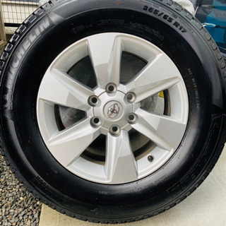 プラド150後期 純正タイヤ MICHELIN 17インチタイヤ 4本セット プラド150後期 純正タイヤ MICHELIN 17インチタイヤ 4本セット