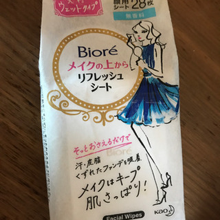 ビオレ　メイクの上からリフレッシュシート28枚