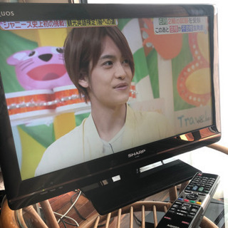 液晶テレビ 22型 SHARPの画像