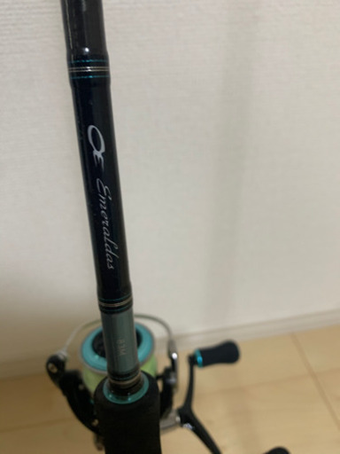 釣り竿 エメラルダス エギセット