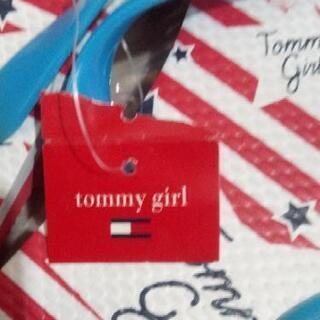 9激安❢新品❢委託❢タグ付きメーカー袋入り❢TOMMYガール❢サンダル24.5男女兼用タイプ❢の画像