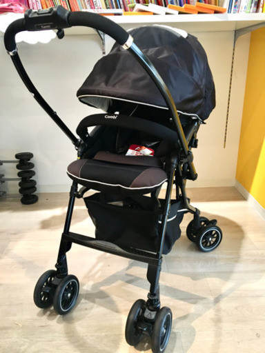 ■店頭引取限定■超美品☆コンビ　ベビーカー　メチャカルハンディ　オート４キャス♫