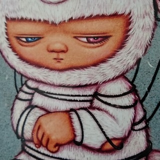 アートのフレーム30x40cm「Alex Face Graffiti」の画像