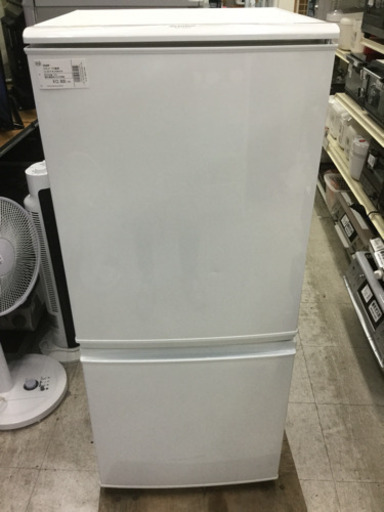 【6ヶ月間の保証付】SHARP(シャープ)　137L　2ドア冷蔵庫【トレファク越谷店】