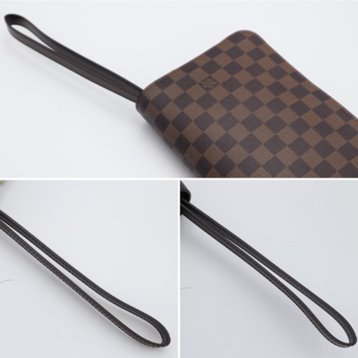《LOUIS VUITTON/ダミエ サンルイ セカンドバッグ》ABランク 美品