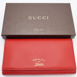 GUCCI/スウィング 二つ折り長財布》Aランク 未使用品 箱 極美品