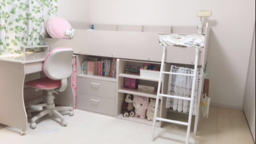 ニトリ　ロフトベッド　子供用