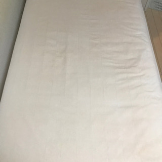 脚付きマットレス//シングルサイズ//無印良品の画像