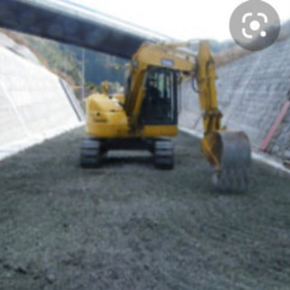 急募❗️ 期間延長 神奈川県秦野市　トンネル路盤施工　バックホー...