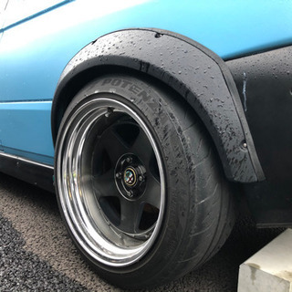 ☆アルファロメオ145 2.0ツインスパーク☆車高調☆マフラー☆ワンオフホイール☆の画像