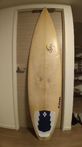 サーフボード　アルメリックフィン付