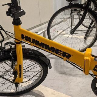 【HUMMER】折りたたみ自転車HUMMER FDB206 TANK-N YE