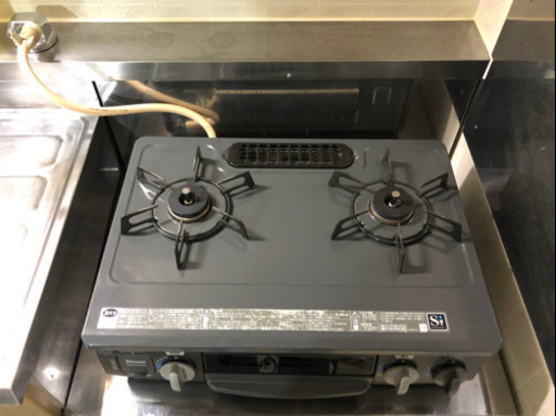 【★良品★】2口ガスコンロ　KGM33NDGL