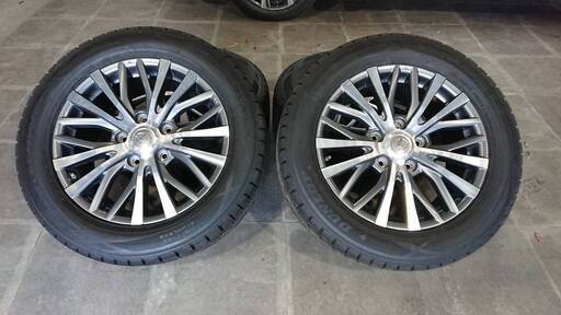 スタッドレス バリ溝 2019製 LEXUS LX570 純正AW 8.5J+58 PCD150 空気圧センサー付 DUNLOP WINTER MAXX SJ8 285/50/20