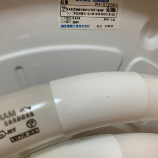 シンプルなシーリングライトの画像