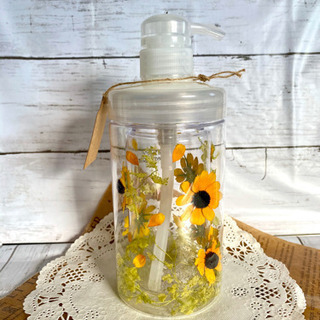 ⭐️Flowerキッチンボトル⭐️ひまわり風の画像