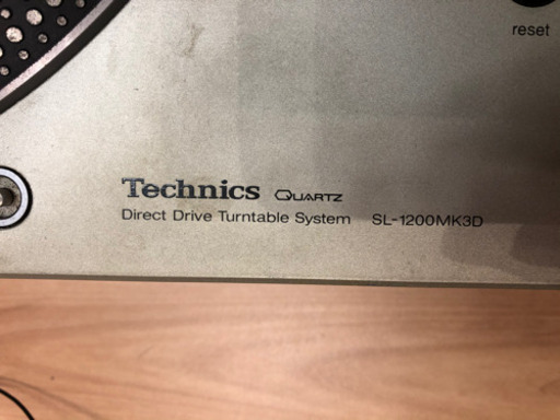 決まりましたTechnics SL-1200MK3D