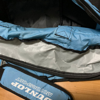 値下げ☆未使用☆ダンロップ☆林間学校☆ボストンバッグ☆スポーツバッグ☆修学旅行の画像