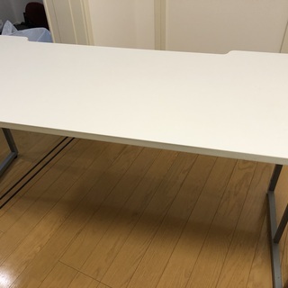 オフィスデスク 机 140cm x 55cm x 70cmの画像
