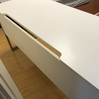 オフィスデスク 机 140cm x 55cm x 70cmの画像