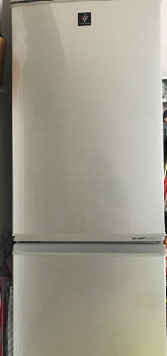 安い!!!6千円！Sharp 167L 2ドア, シルバー 2013年製