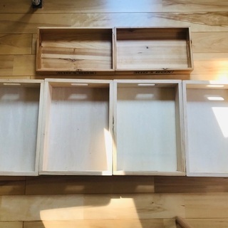 【美品】ウッディプッディ お片付け木箱