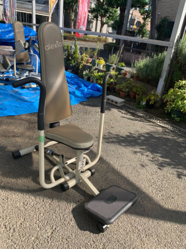 alexia アレクシア トレーニングマシン チェスト・バック