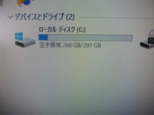 windows10 第6世代　core i3-6100　3.7GHz  メモリ8GB HDD320ＧB　デスクトップパソコン
