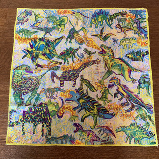 恐竜バンダナ　の画像
