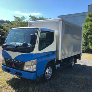 金額交渉受け付けます！H15年キャンターアルミバンパワーゲート付き