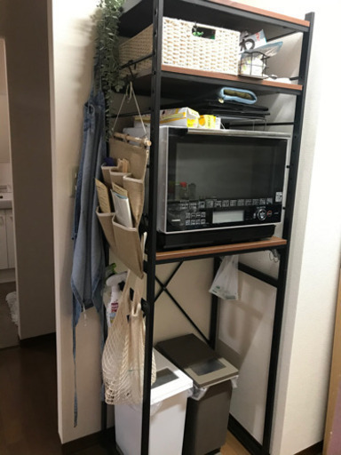 取引決定済　電子レンジラック(ラックのみ)