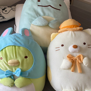 すみっこぐらしぬいぐるみの画像