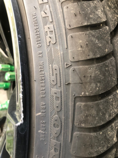 shogun 18×9.5j 4本　225/40r18 18インチ