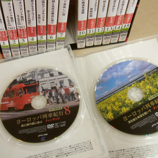男の時刻表 ヨーロッパ列車紀行 DVD-BOX 15枚組 ハイビジョン 南12条店の画像