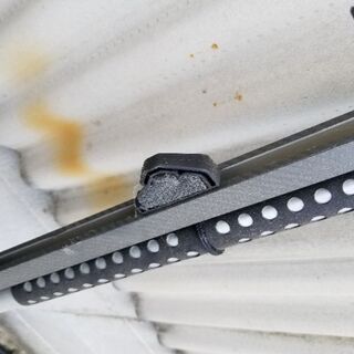 車載、自作ロッドホルダーの画像