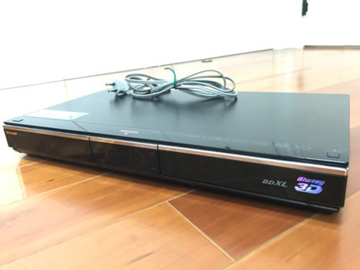 【取引中】SHARP AQUOS ブルーレイレコーダー BD-HDW75