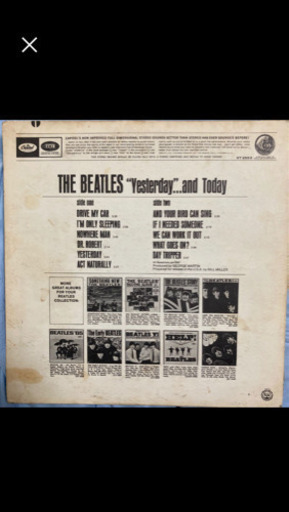 Yesterday and todayTHE BEATLES ビートルズ ブッチャーカバー　
