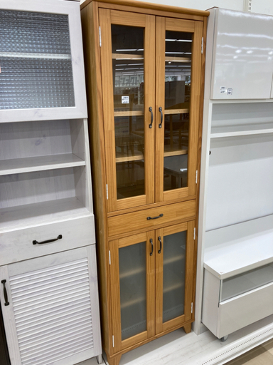 モモナチュラル(MOMO NATURAL) LAND 2枚扉カップボード