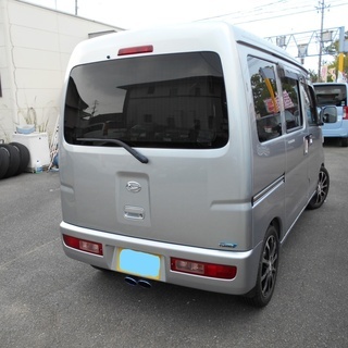 ハイゼットカーゴ　ターボ　ビッグX11型ナビ付!!!　車検　令和4年7月まで!!!の画像