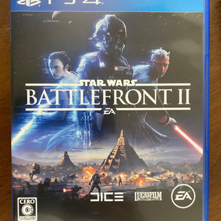 PS4 スターウォーズのゲームソフト　BATTLEFRONT Ⅱ / JEDI: FALLEN ORDERの画像