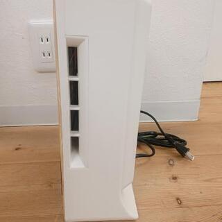 セラミックヒーター  人感センサー付き  NBC004  木目調  2018年製の画像