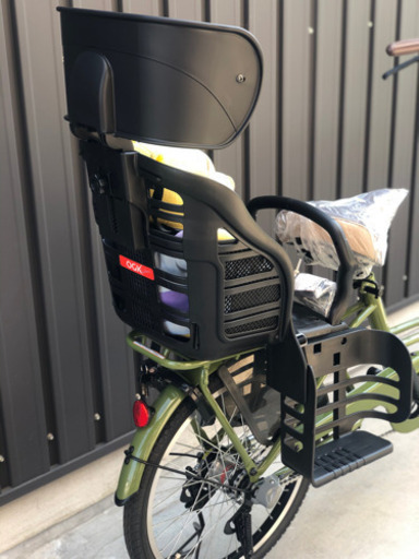 売切□BAA3人乗り対応自転車◇30%OFF 20インチ LEDオートライト3段変速