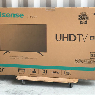美品！ハイセンス 50型テレビ◇4K◇2019年製◇UHD TV◇