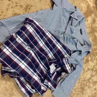 大きいサイズ　パンツ、シャツの画像