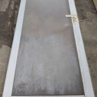浴室 中古アルミ ドア 枠着いてます