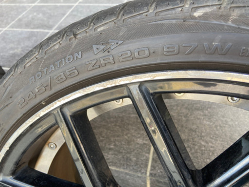 ロクサー二　アルメイダ　ホイール　タイヤ　4本セット